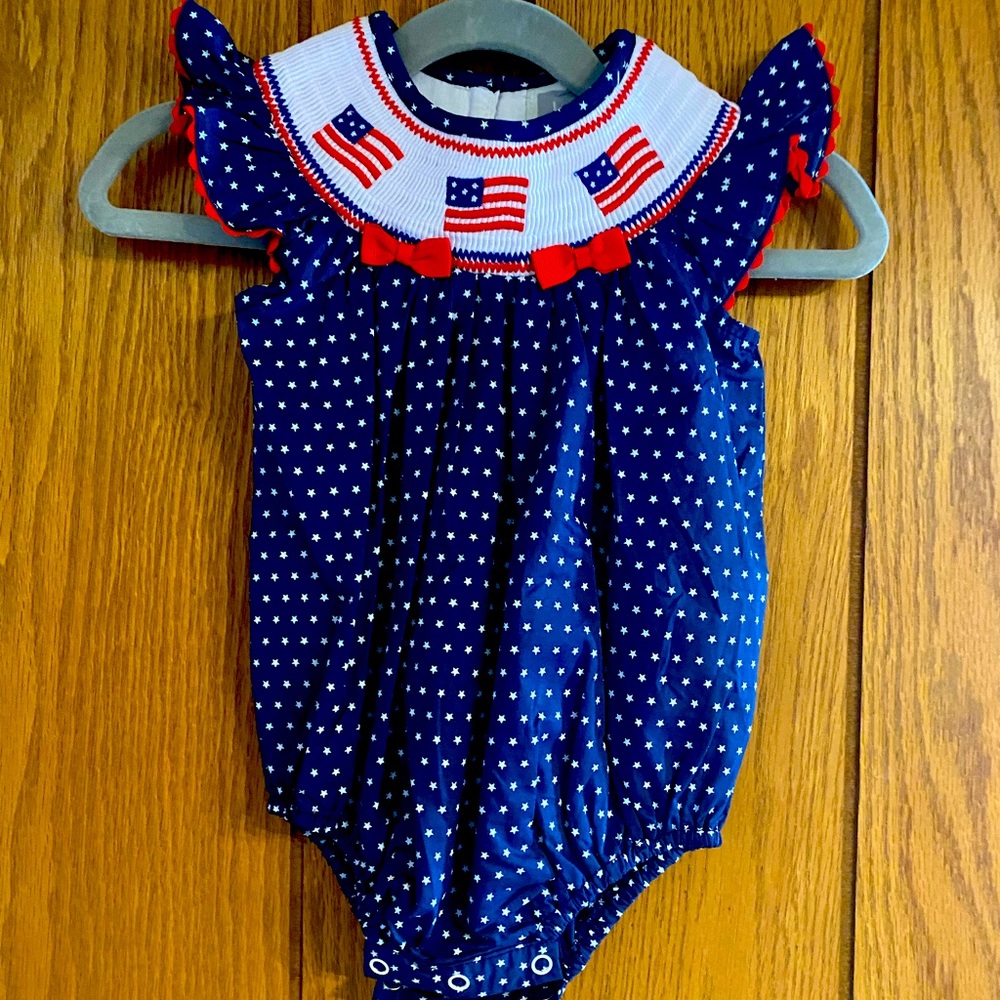 Baby Girl Romper 4th of July 3-6 month